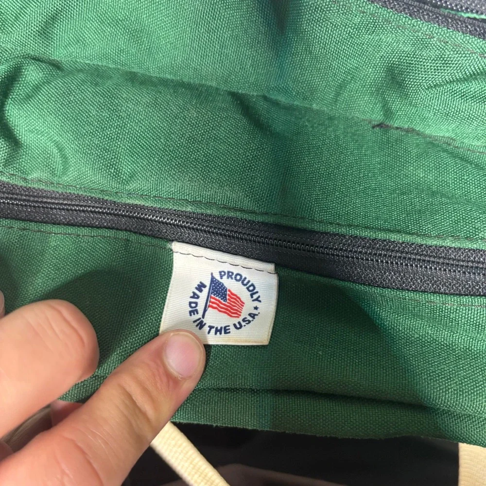 Vintage 1990 PGA Championship Shoal Creek Green Travel Bag